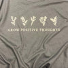 Grow Positive Thoughts Cropped Tee