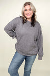 Twist Detail Reversible Oversized Sweatshirt With Pockets